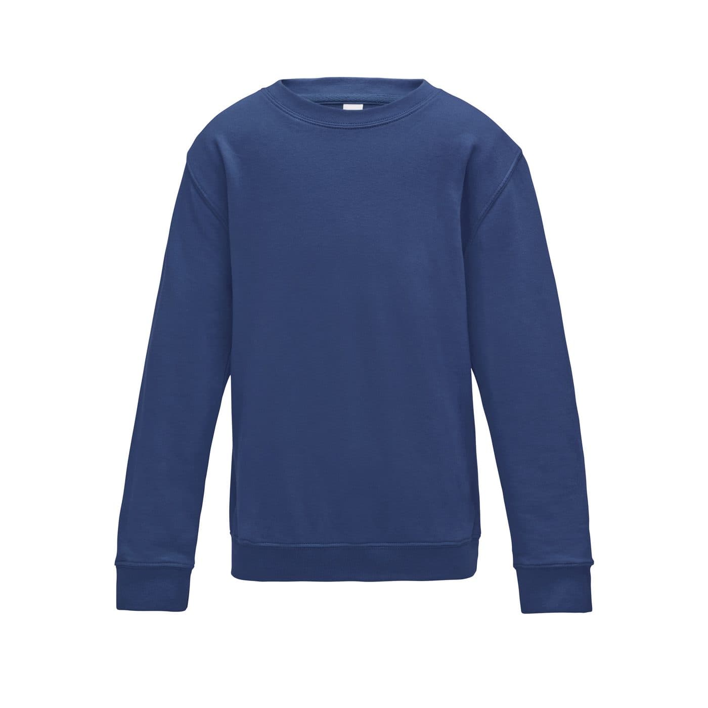 KIDS AWDIS SWEAT coloris Bleu roi