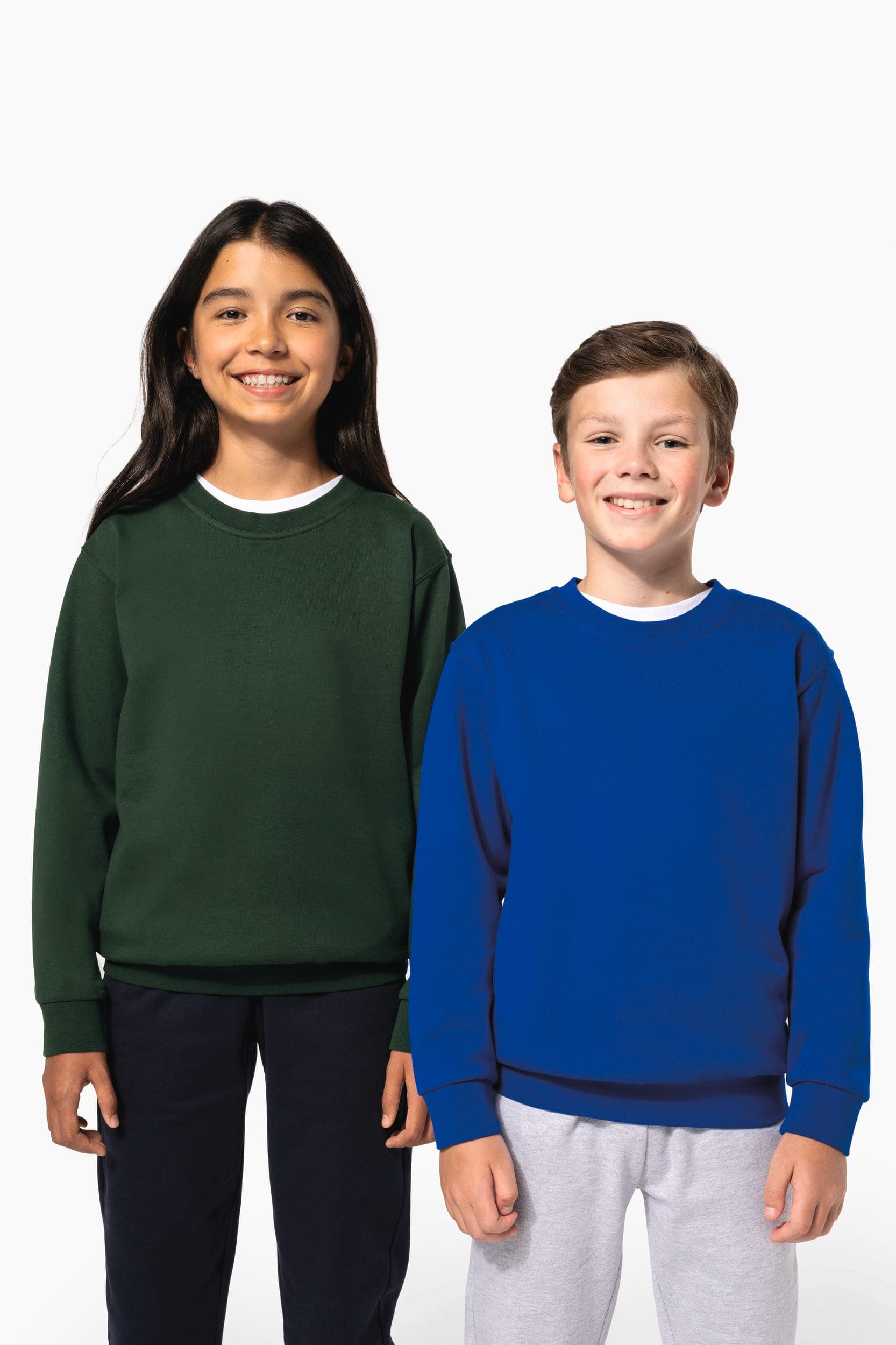 Sweat-shirt col rond enfant en situation