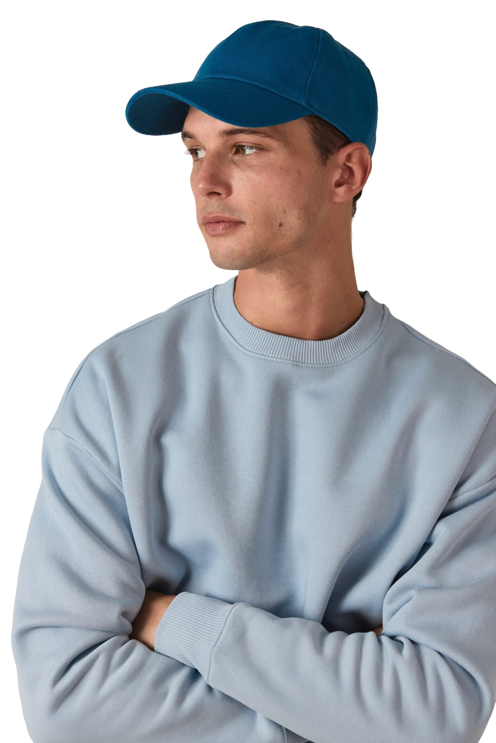 Casquette en toile de coton 6 panneaux - K-up Gold Label en situation