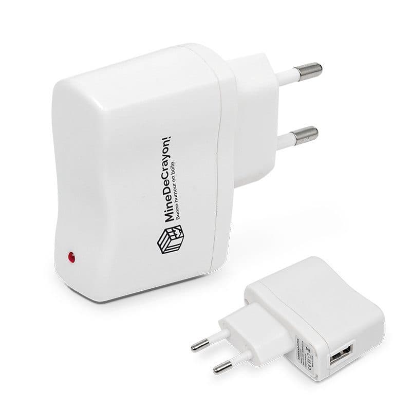 CHARGEUR ADAPTATEUR SECTEUR USB UNIVERSEL