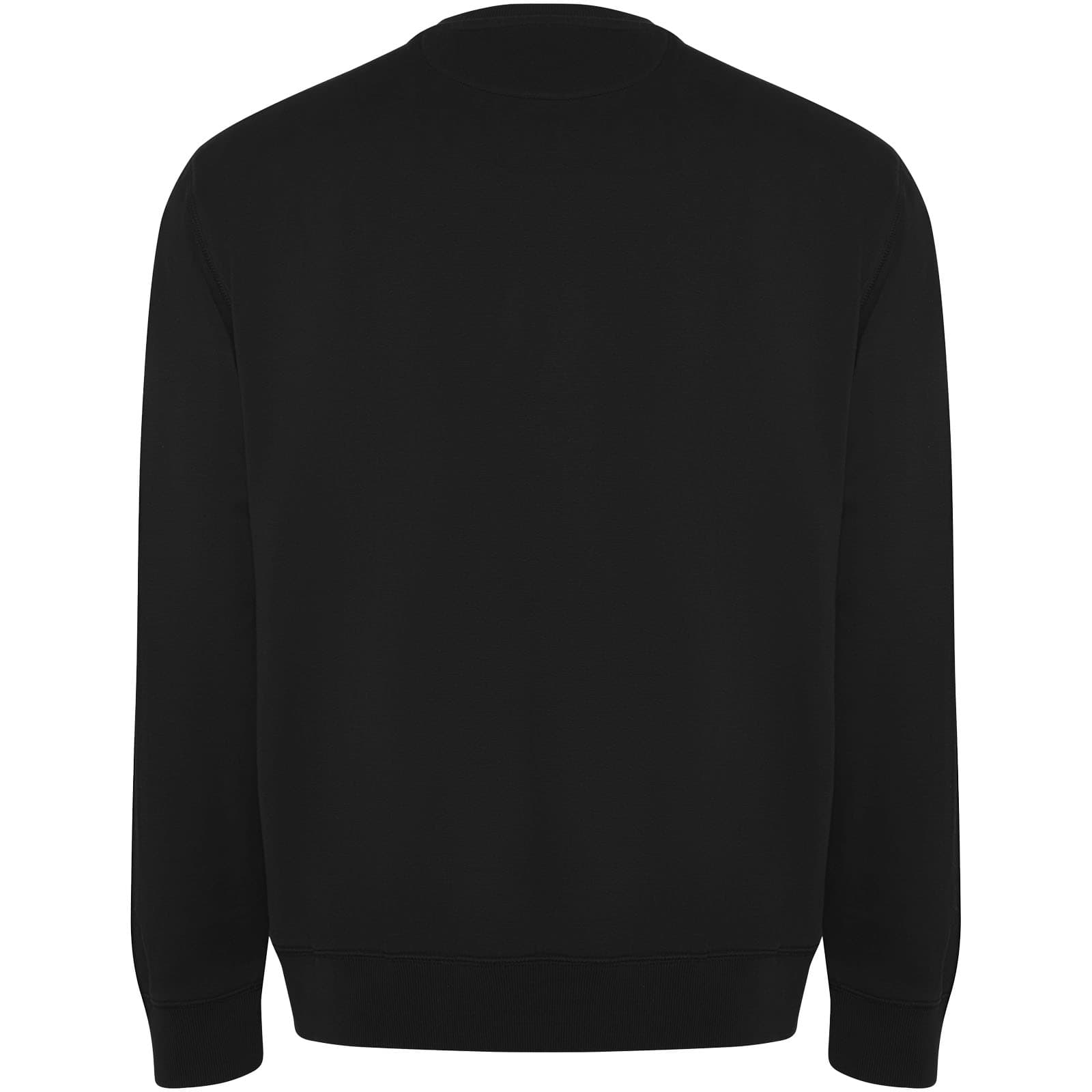 Sweat shirt de 300 g/m² Batian en coton organique coloris Noir