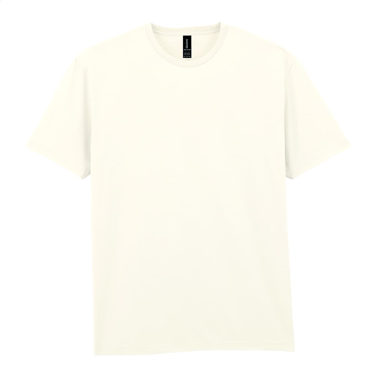 T-shirt léger en coton coloris Naturelle