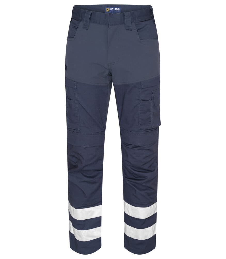 2509 PANTALON STRETCH COMPLET AVEC POCHES GENOUX ET BANDES RÉFLÉCHISSANTES