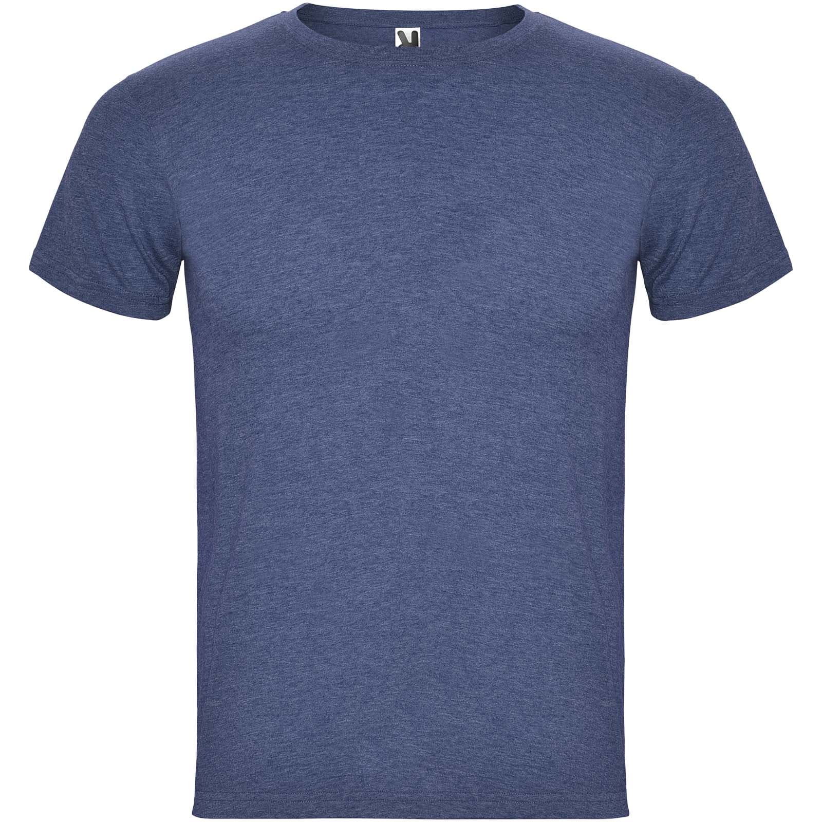 T-shirt de 150 g/m² Fox à manches courtes pour homme coloris Bleu mélange denim