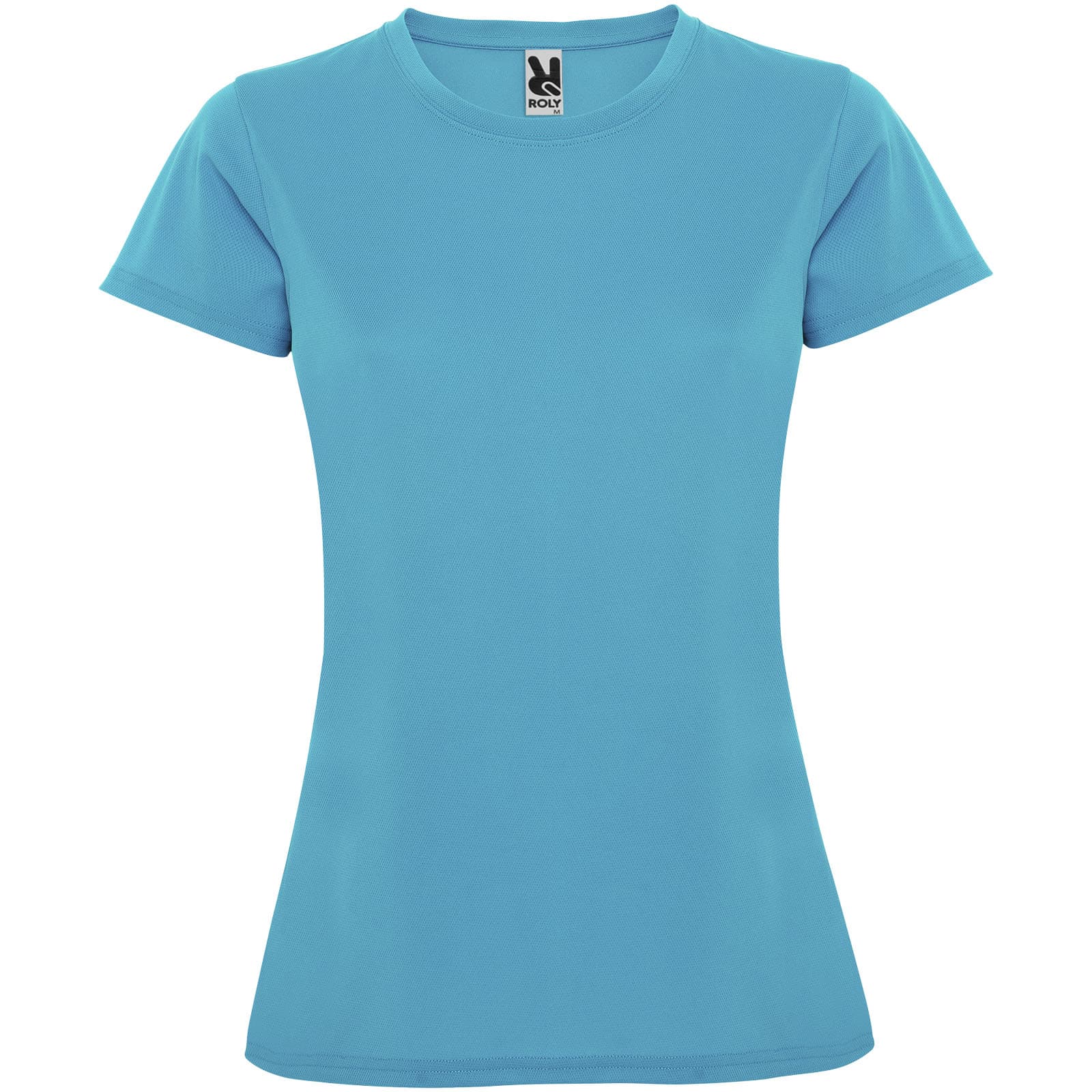 T-shirt de sport de 150 g/m² Montecarlo à manches courtes pour femme coloris Turquoise