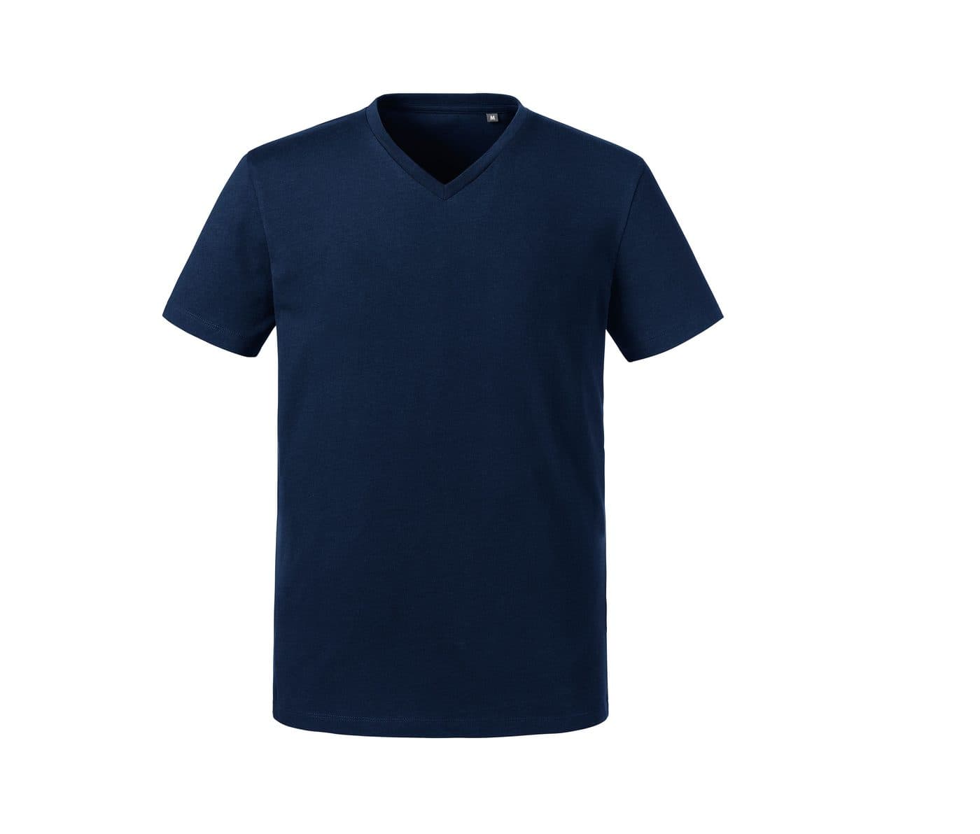 MEN'S PURE ORGANIC V-NECK coloris Bleu marine