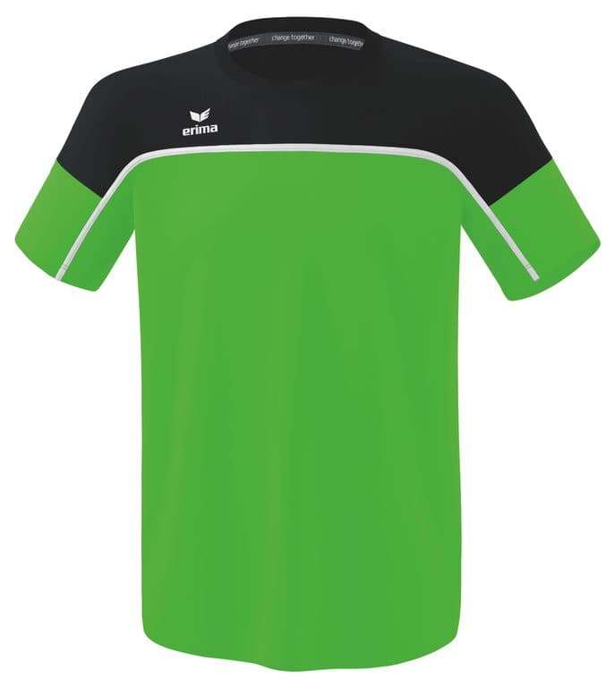 T-shirt CHANGE by erima coloris Vert / Noir / Blanc