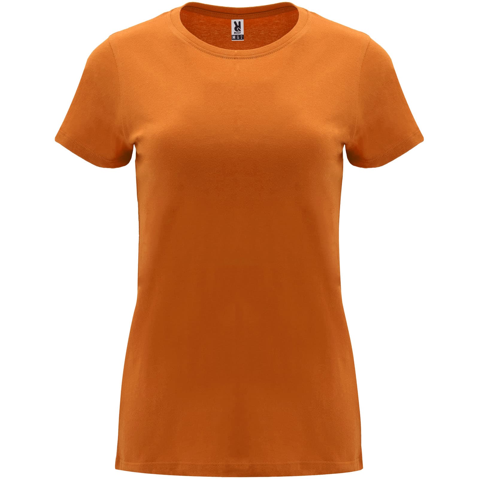 T-shirt de 170 g/m² Capri à manches courtes pour femme coloris Orange