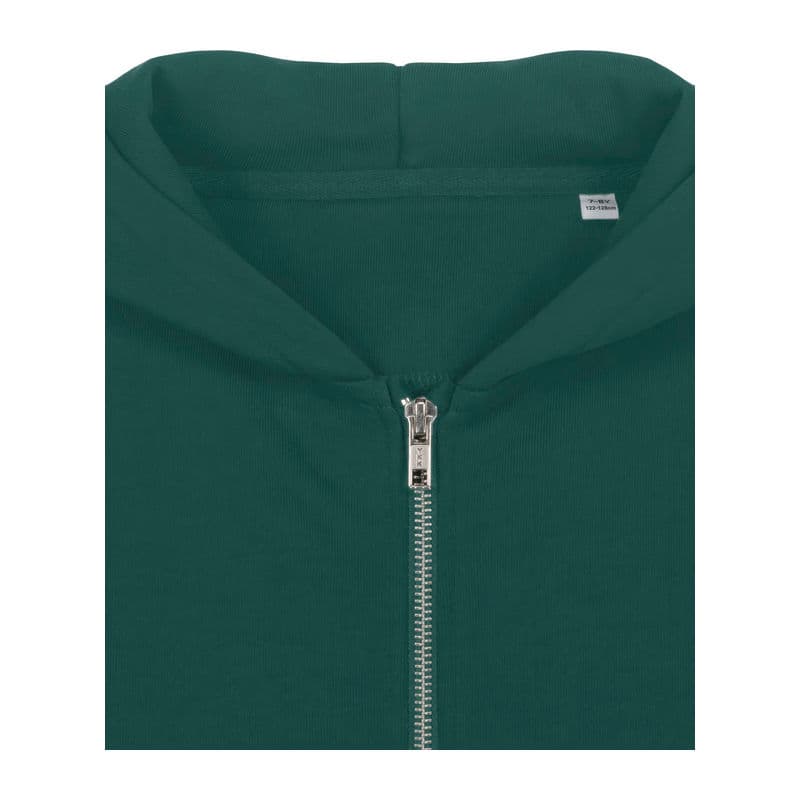 Mini Cultivator 2.0 kids' zip-thru hoodie  coloris Vert Glazed