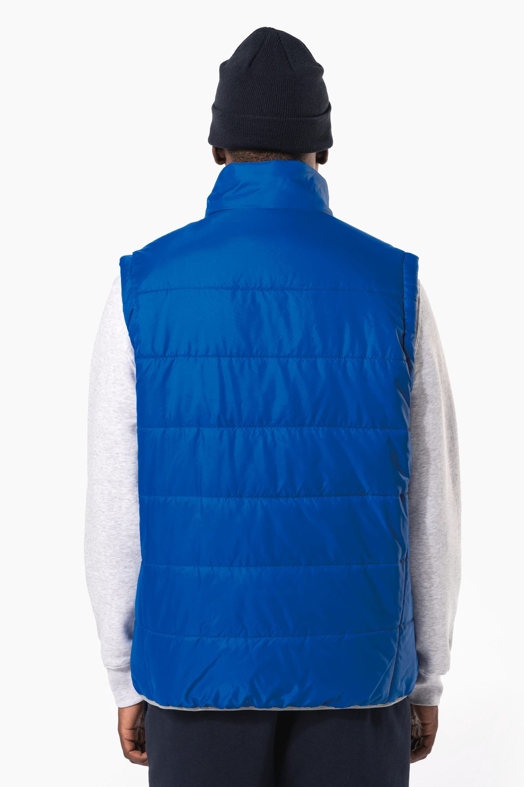 Bodywarmer matelassé unisexe en situation