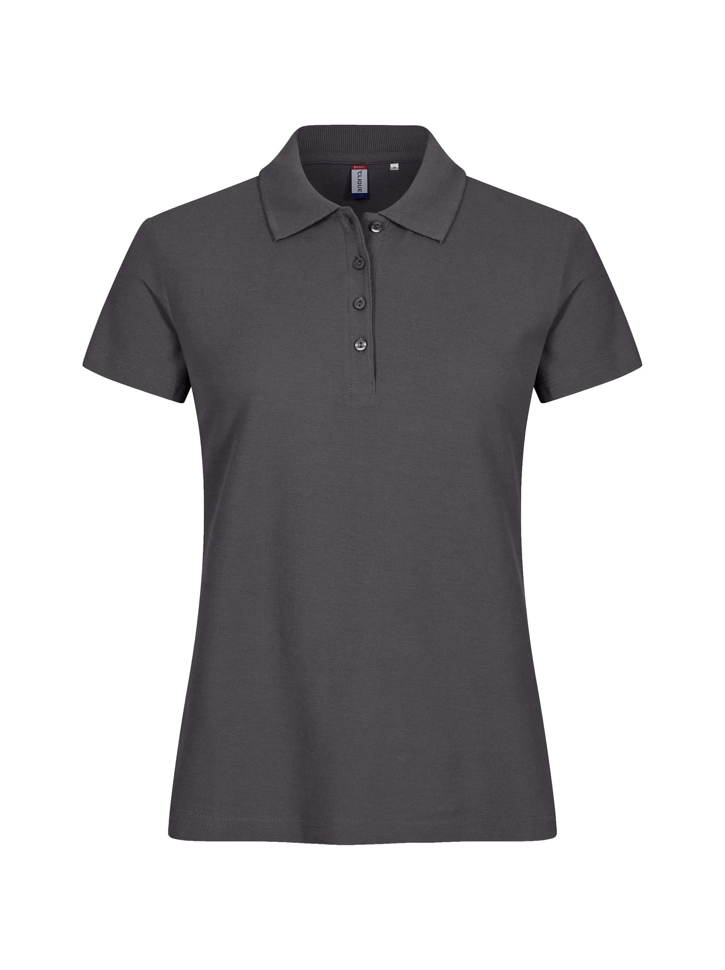 Clique Basic Polo Women coloris Gris métal