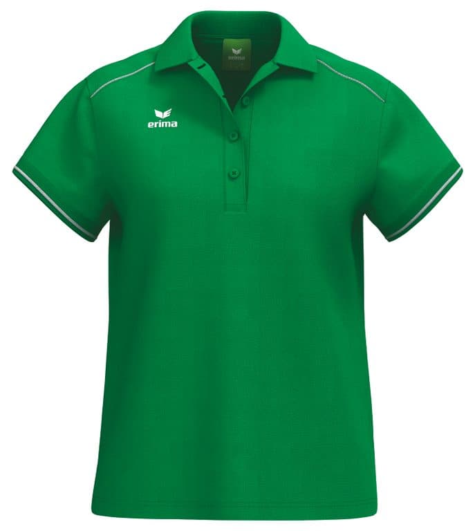 CMPT Poloshirt coloris Émeraude / Blanc