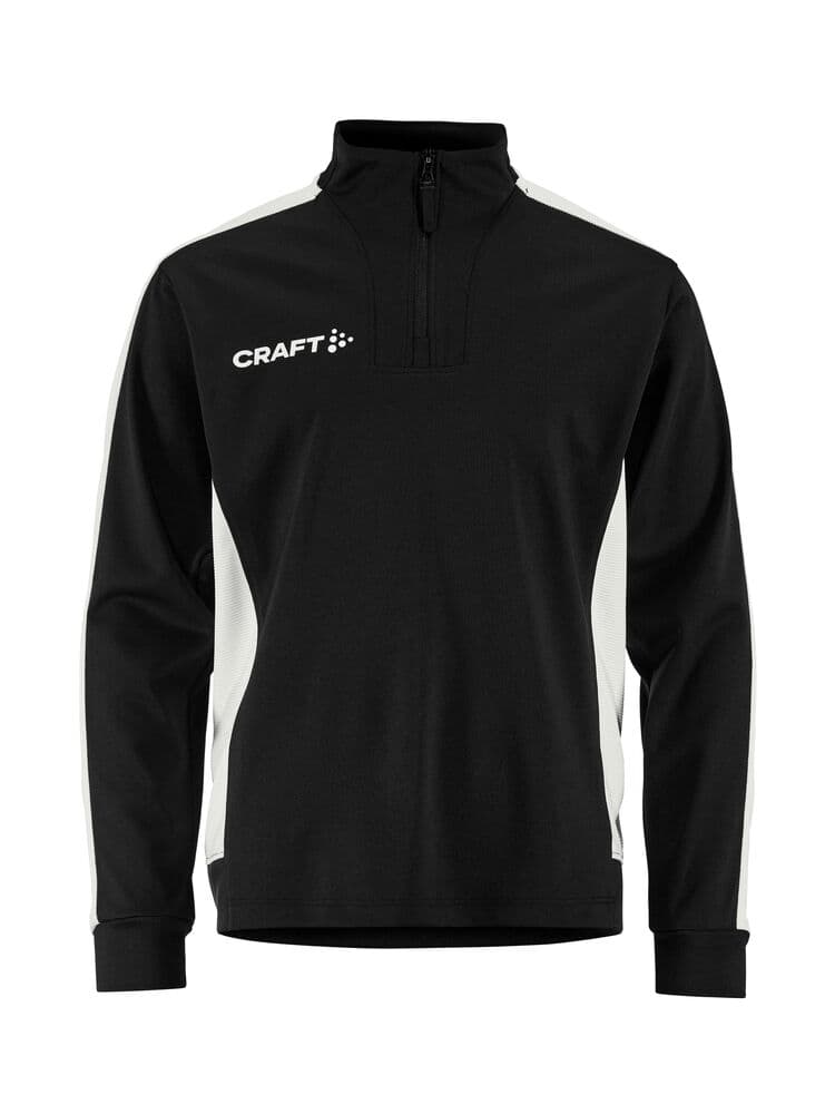 Craft Evolve 2.0 contrast half zip jr coloris Noir / Blanc