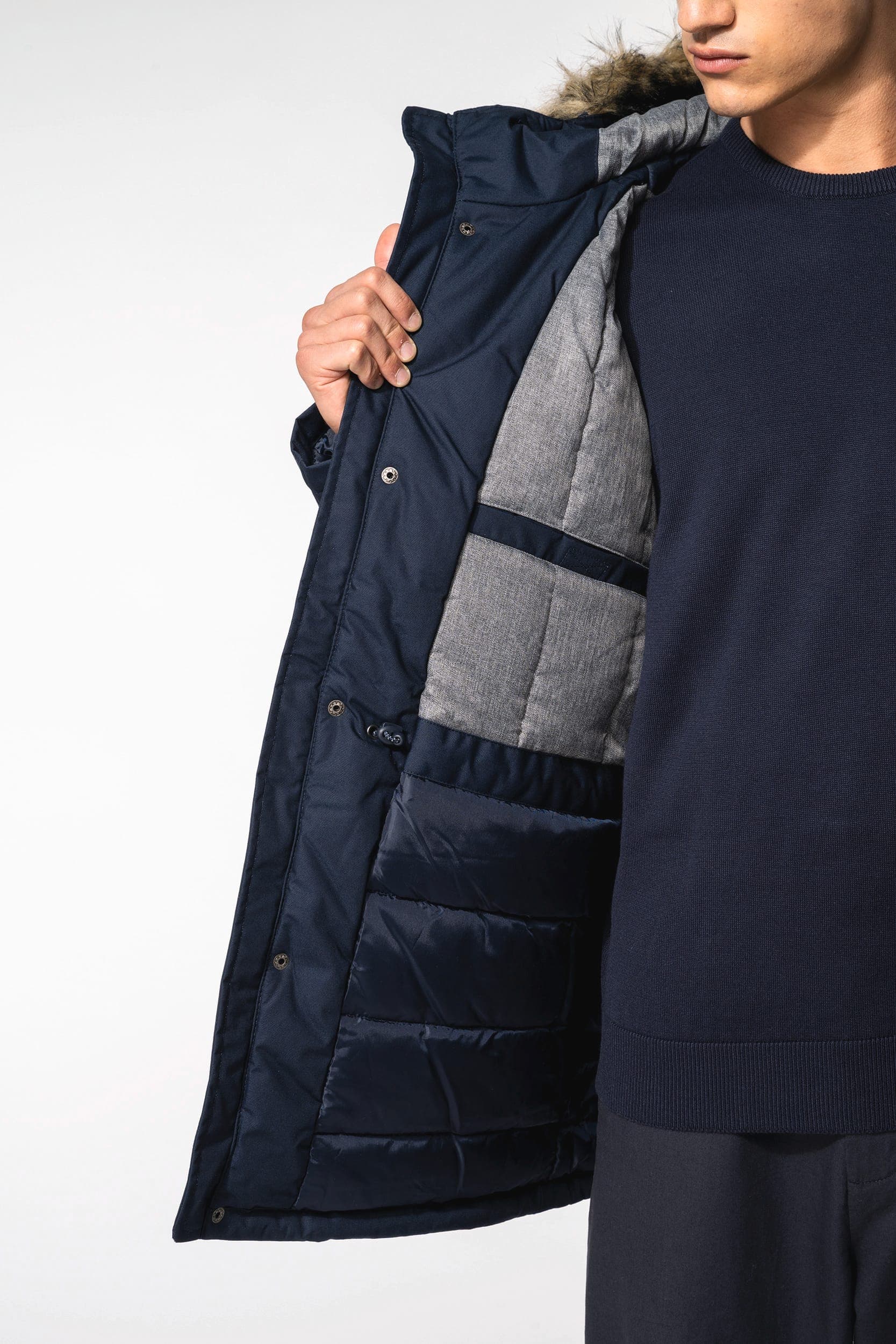 Parka grand froid en situation