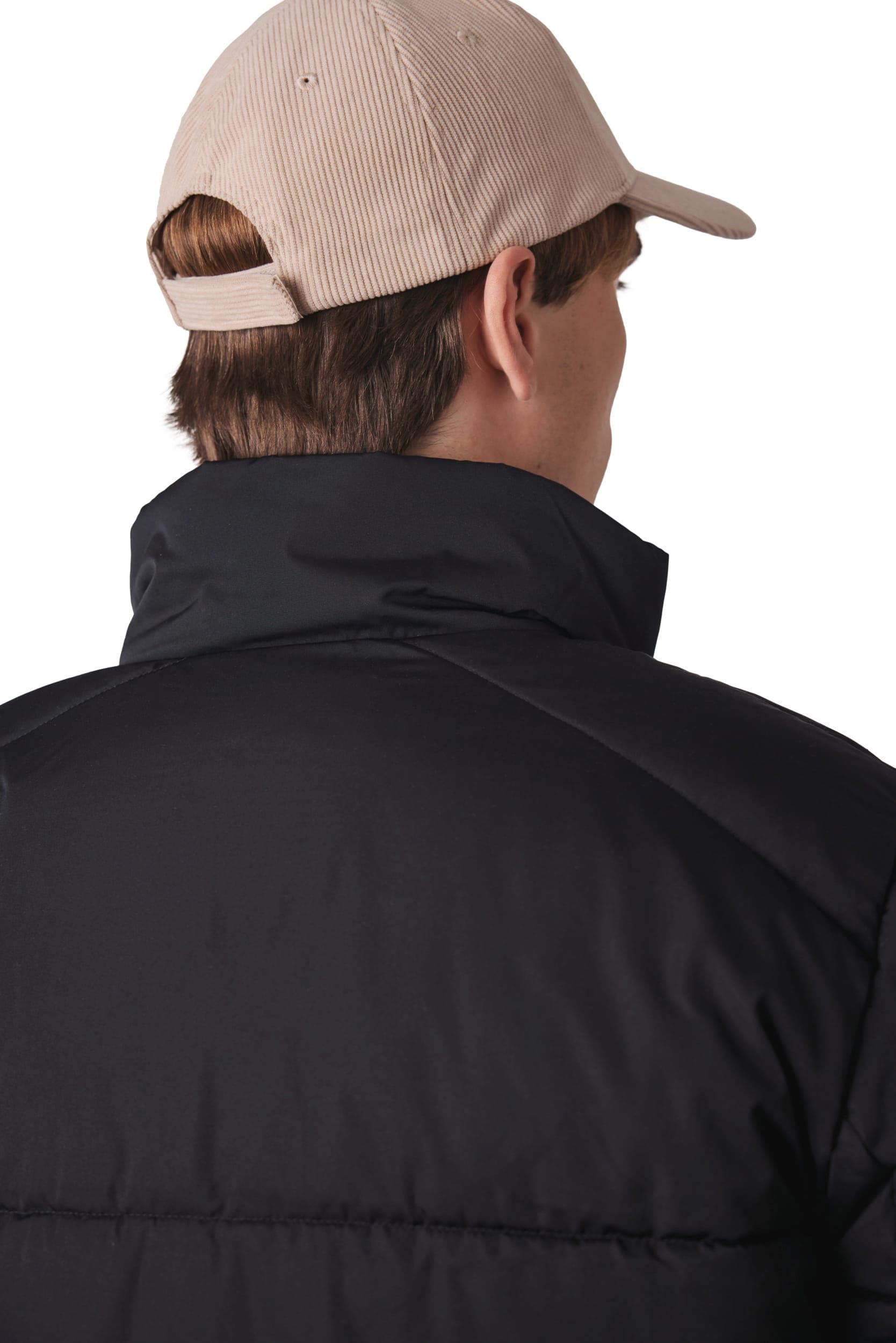 Casquette en velours - 6 panneaux en situation