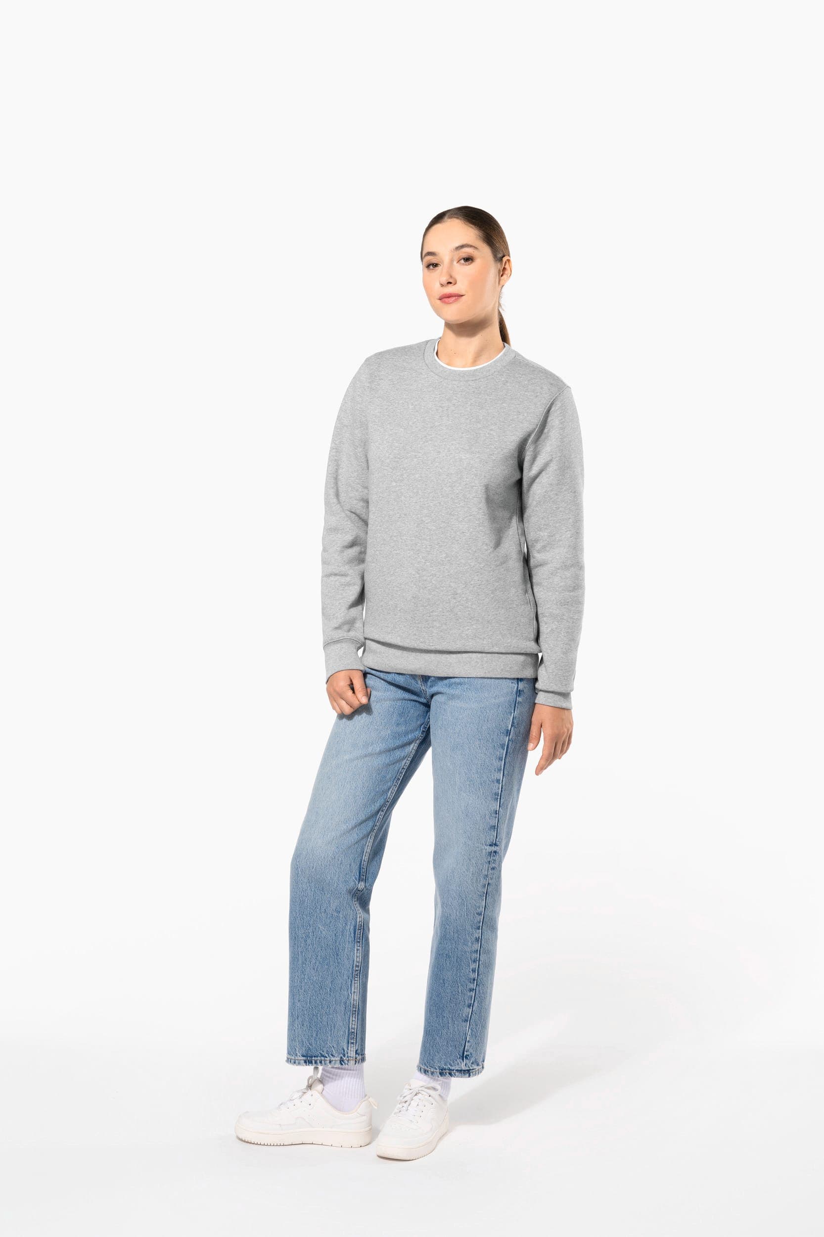 Sweat-shirt col rond 80/20 unisexe en situation