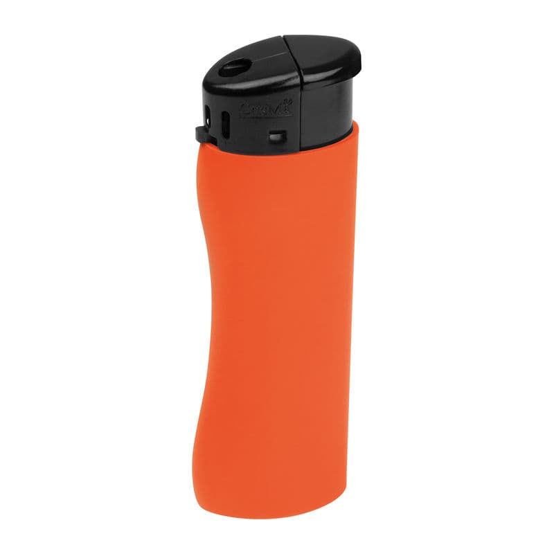 Briquet électronique "Mouscron" coloris Orange