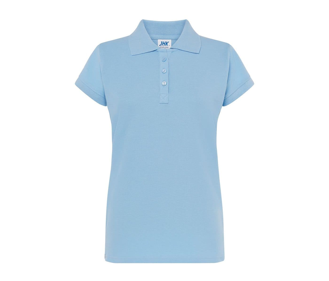 LADY REGULAR POLO coloris Bleu ciel