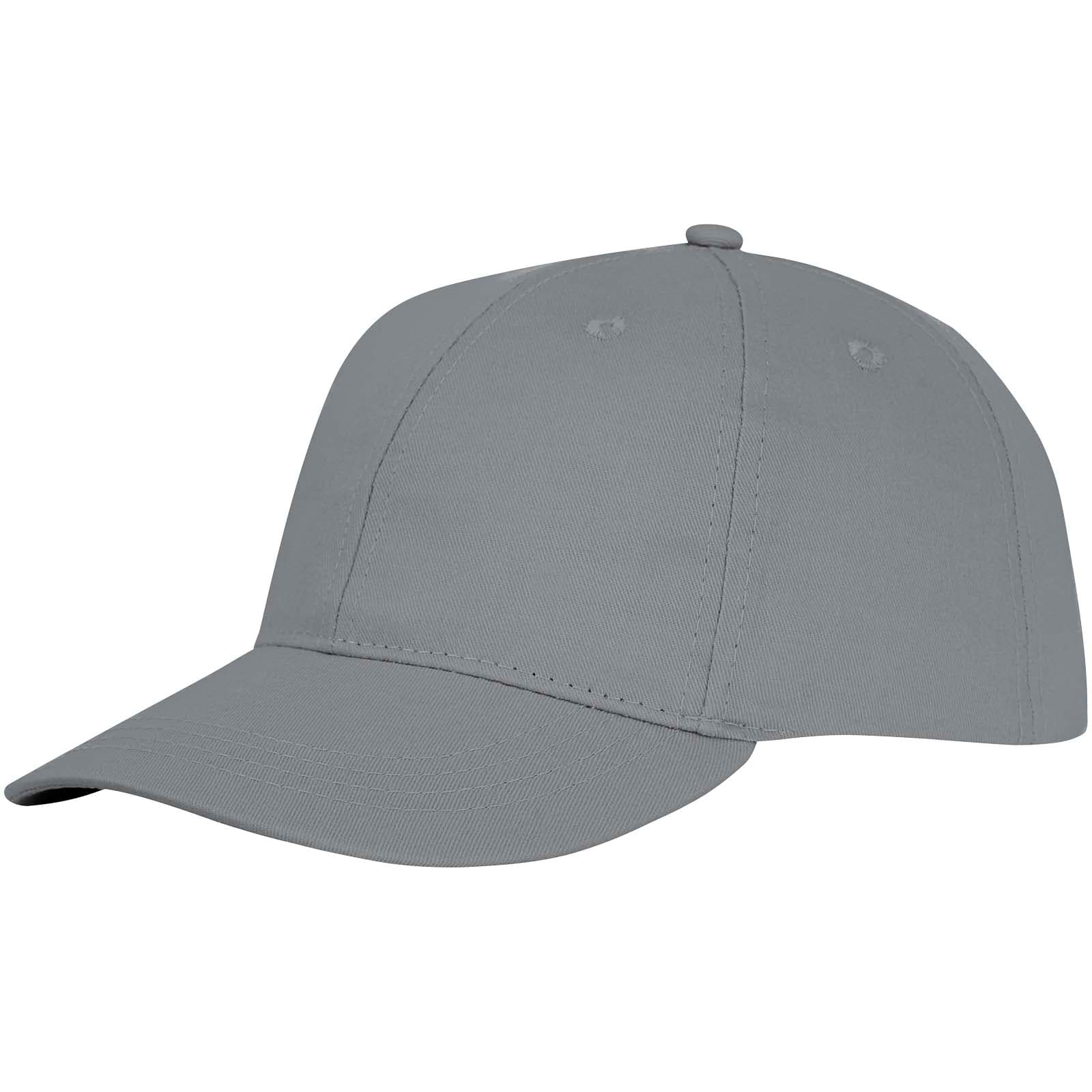 Casquette 6 panneaux de 175 g/m² Ares coloris Gris