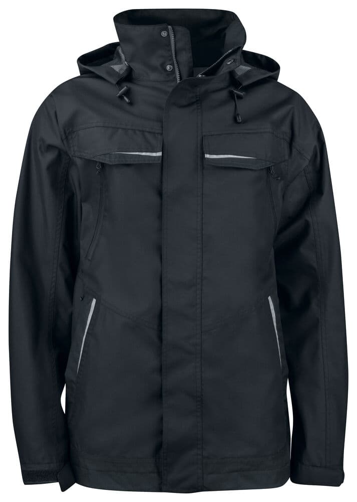 4441 VESTE DE PLUIE DOUBLÉE coloris Noir