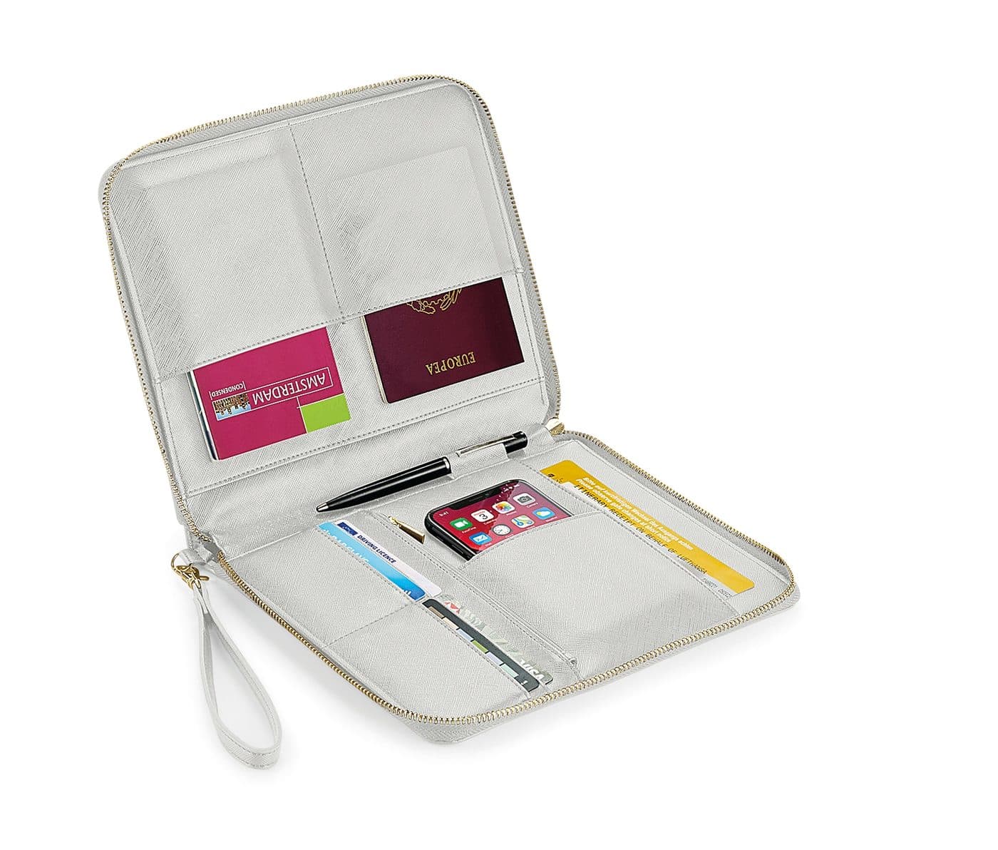 BOUTIQUE TRAVEL/TECH ORGANISER coloris Gris doux