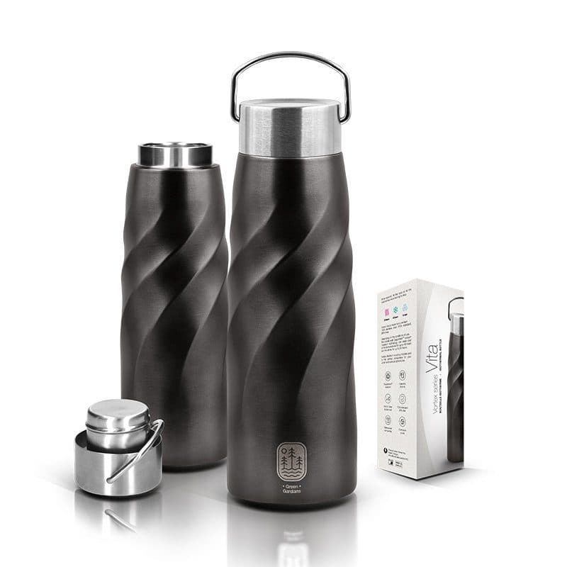 BOUTEILLE GOURDE ISOTHERME DOUBLE-PAROI INOX 50 cl - VITA