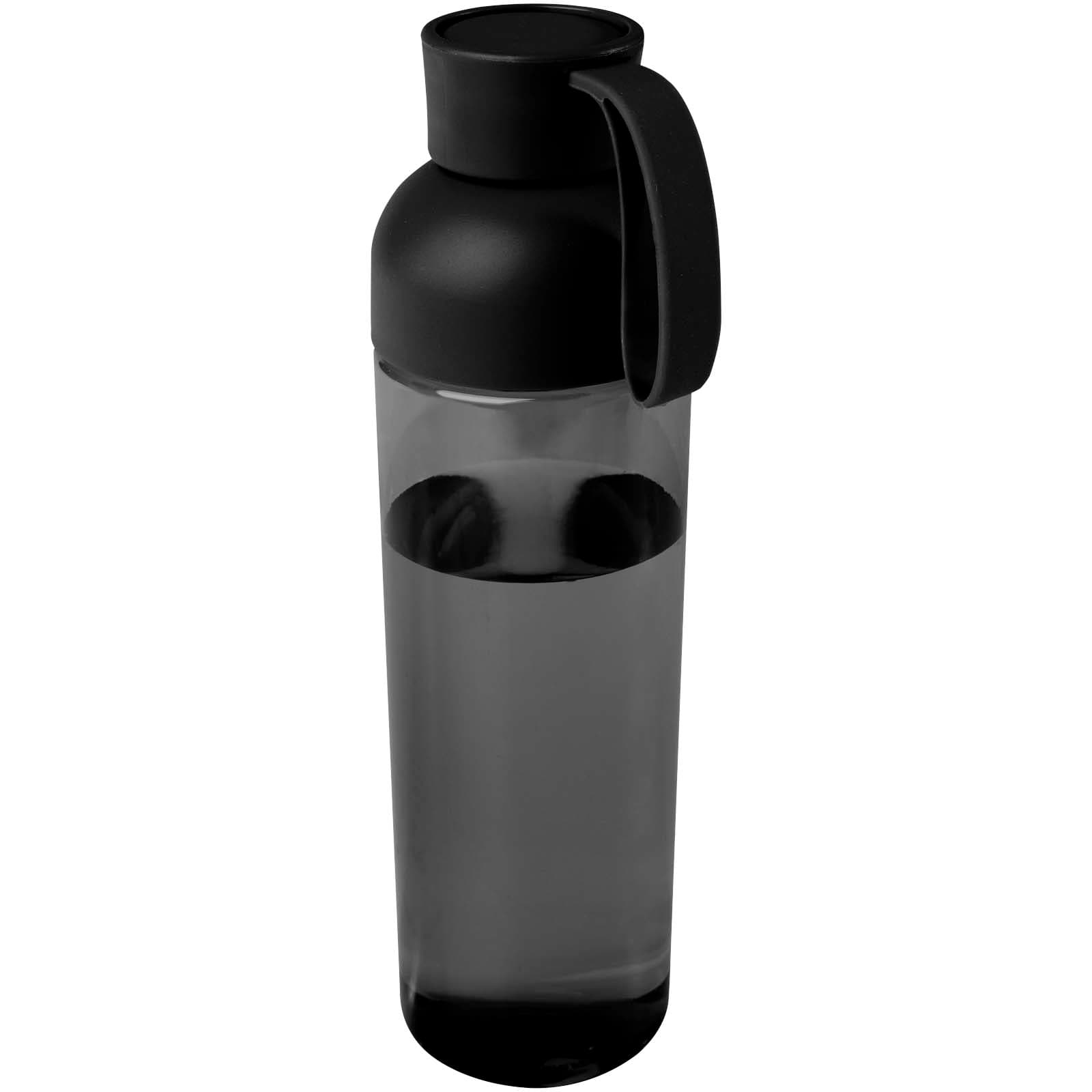 Bouteille d’eau Illuminate de 600 ml en rPET coloris Noir