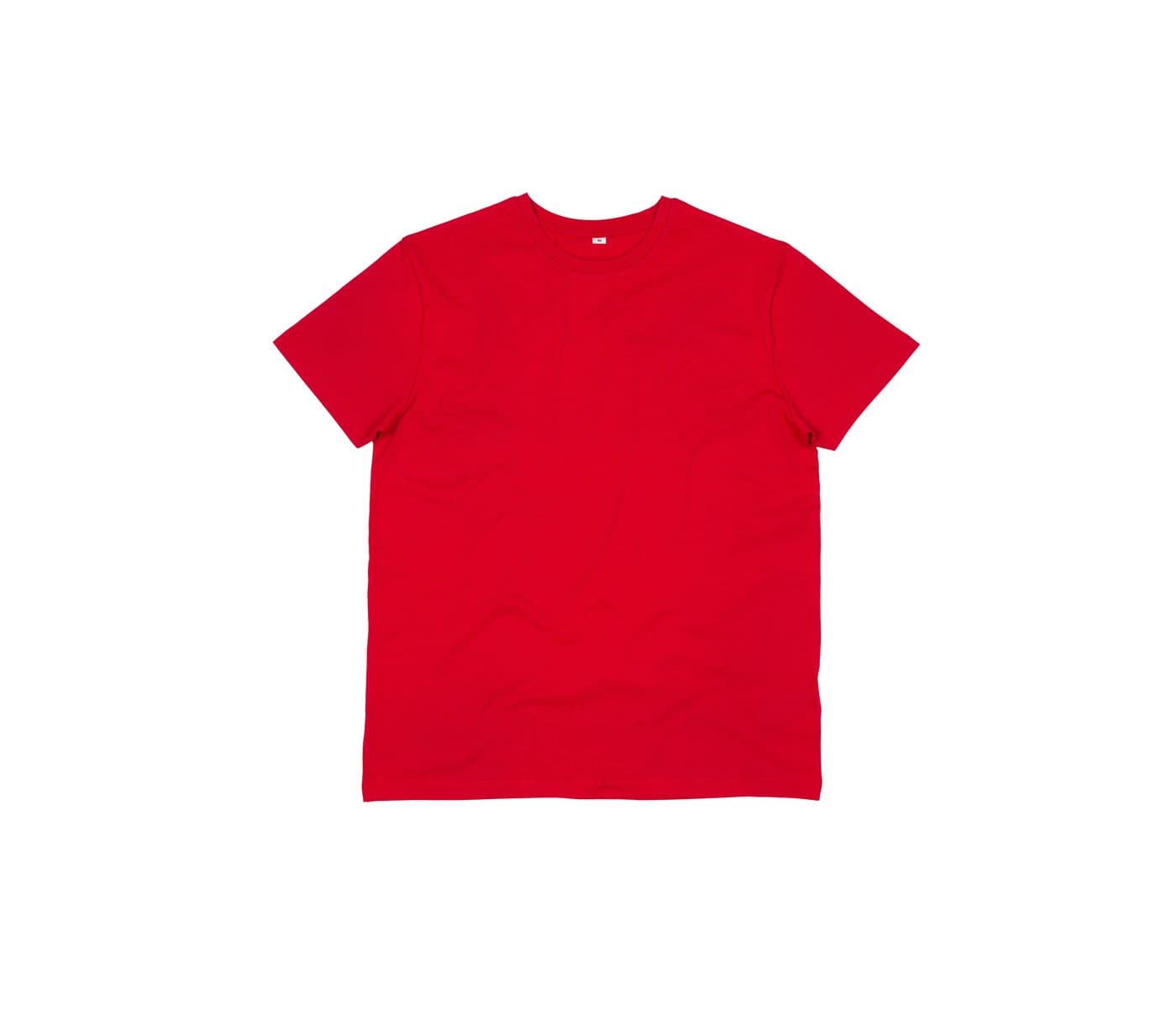 MEN'S ESSENTIAL ORGANIC T coloris Rouge