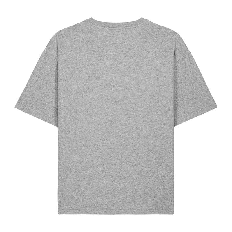The iconic mid-light unisex relaxed t-shirt coloris Gris chiné
