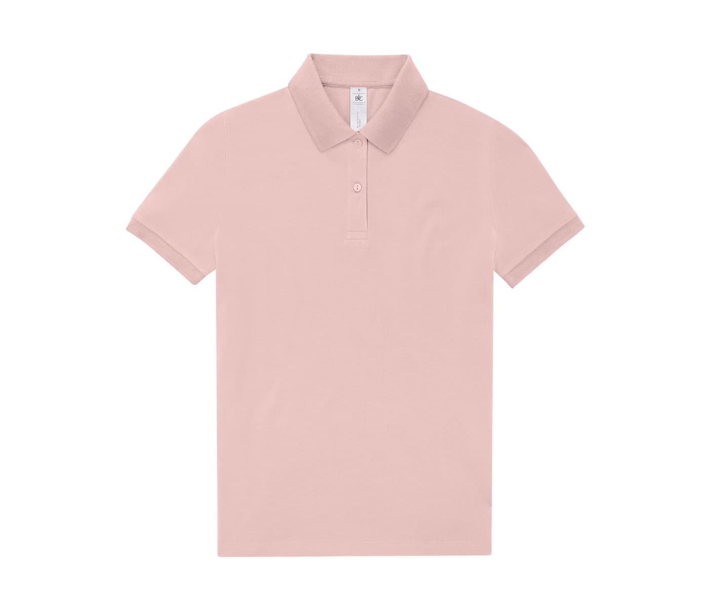 B&C MY POLO 210 /WOMEN coloris Rose rose poudré
