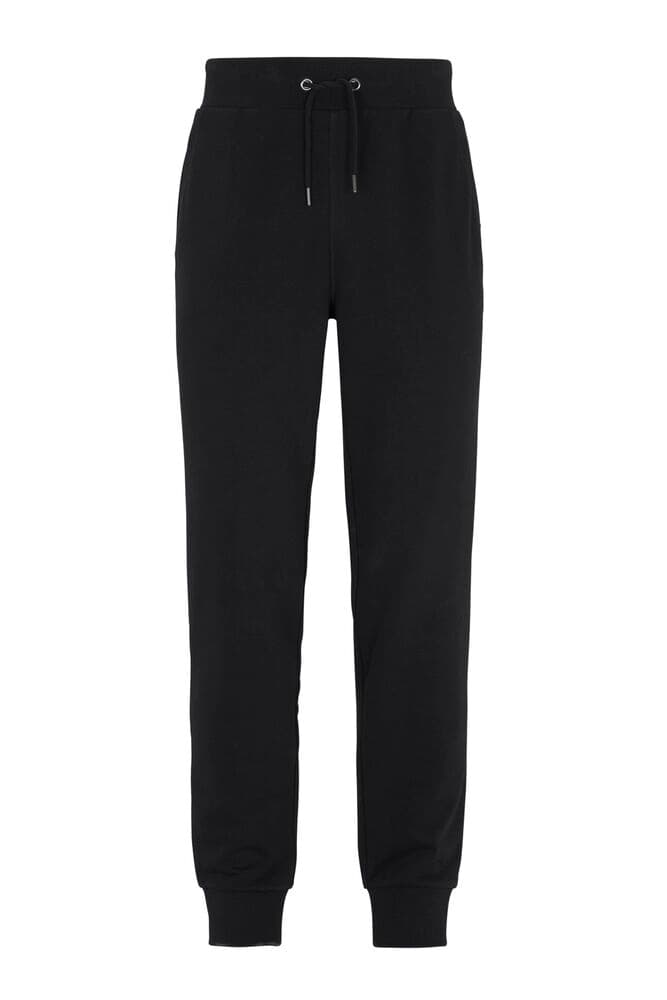 F. PANTALON TERRY HOMME coloris Noir