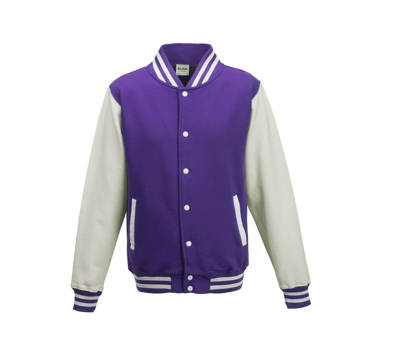VARSITY JACKET coloris Violet / Blanc