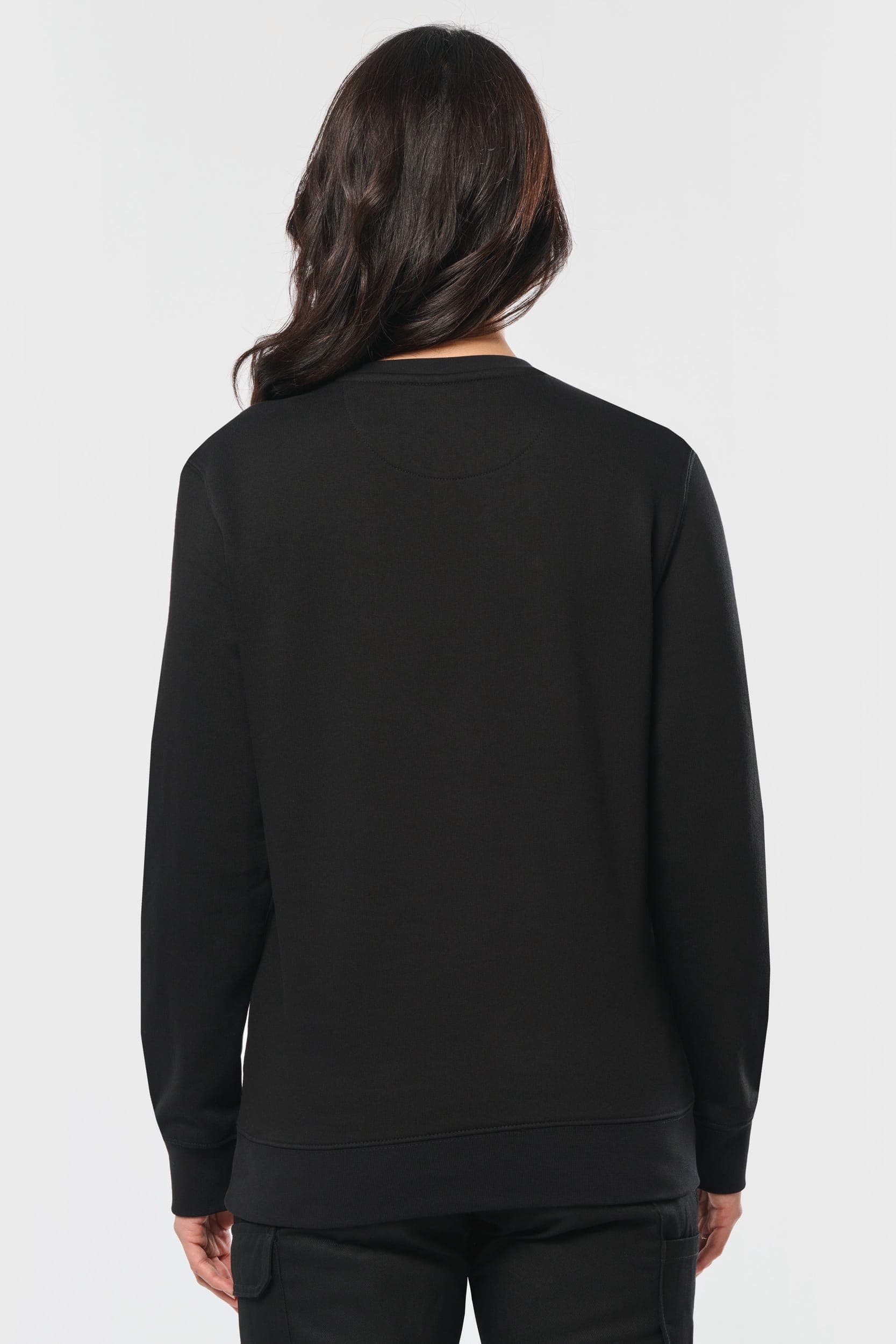 Sweat-shirt Day To Day zip poche contrastée unisexe en situation
