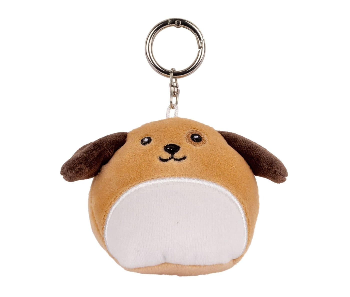 CHARACTER KEYRING coloris DOG / Marron clair