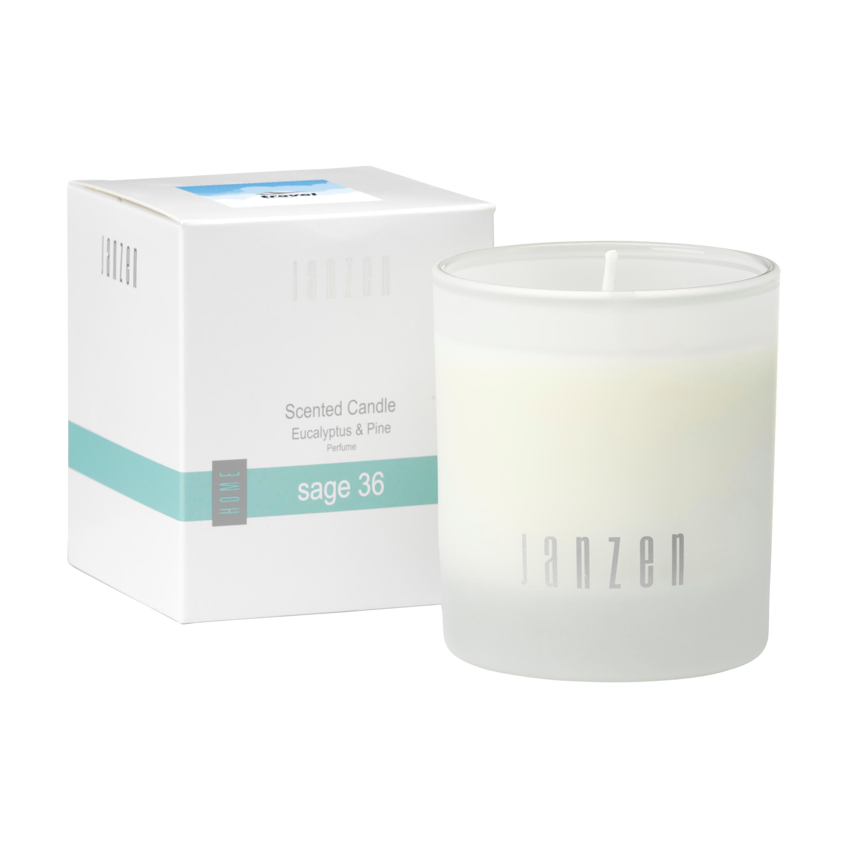 Bougie parfumée Janzen Sage 36 en situation