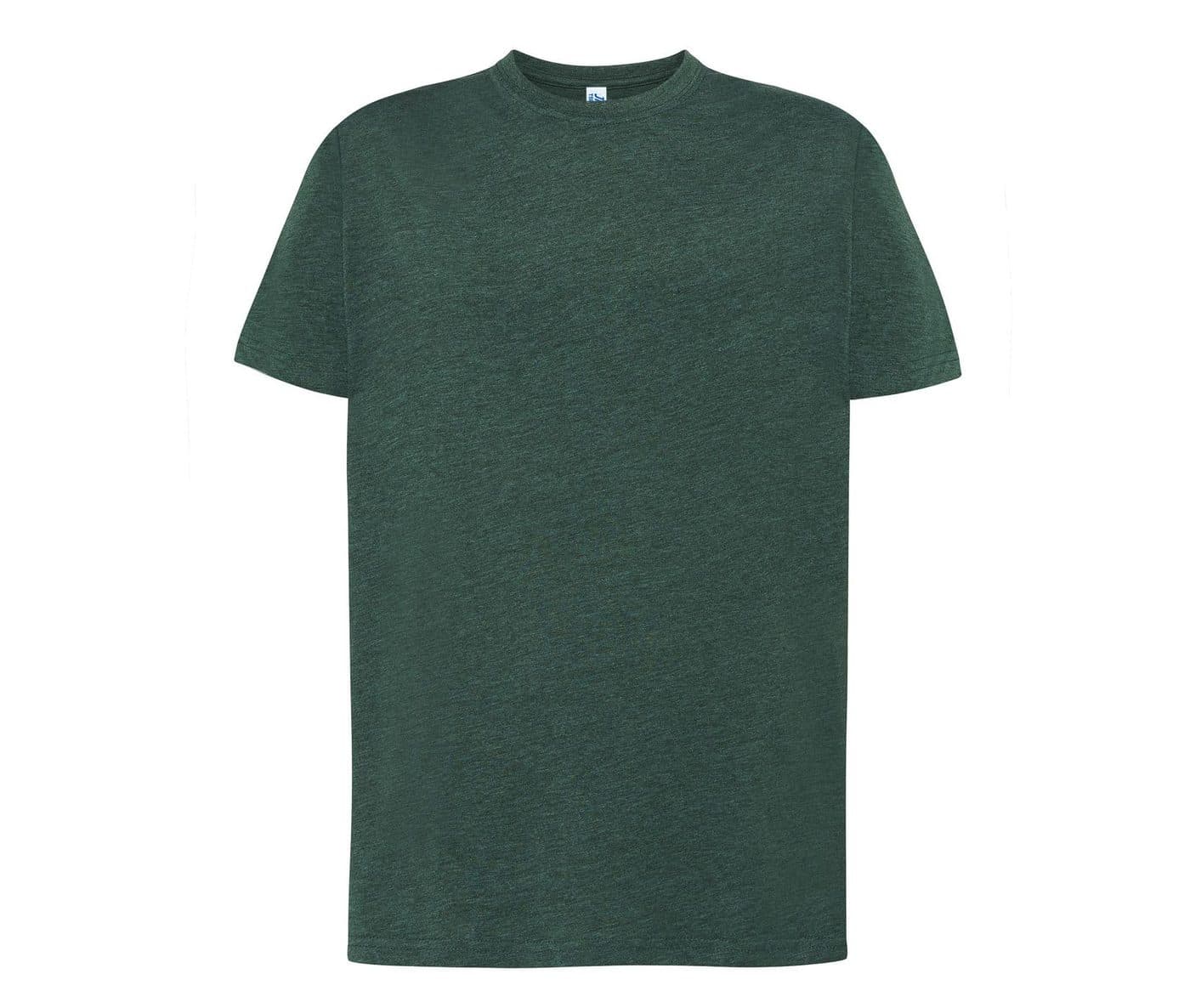 MAN REGULAR T-SHIRT coloris Vert bouteille chiné