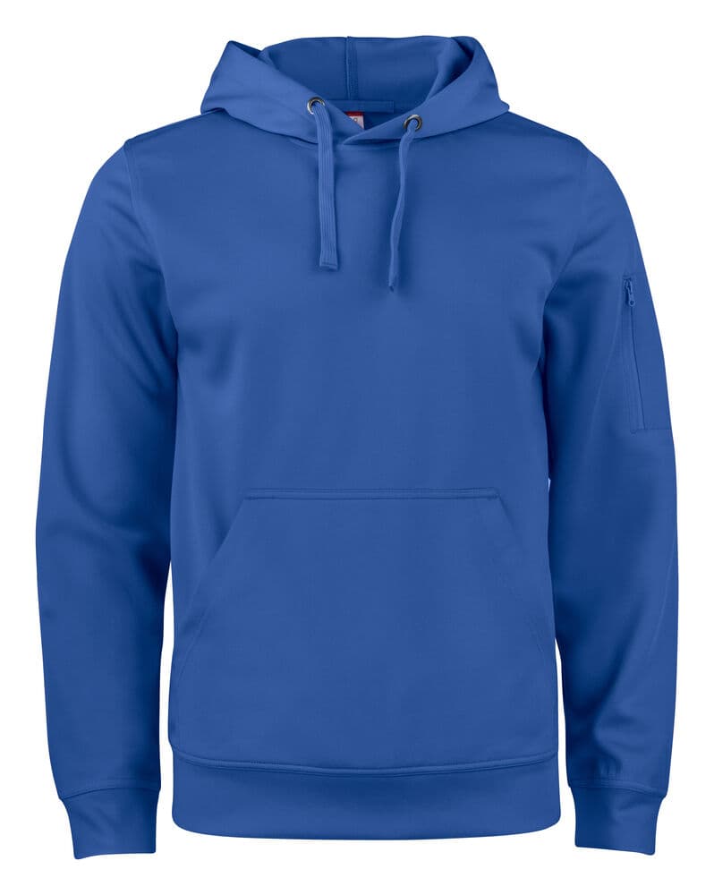 Clique Basic Active Hoody coloris Bleu roi
