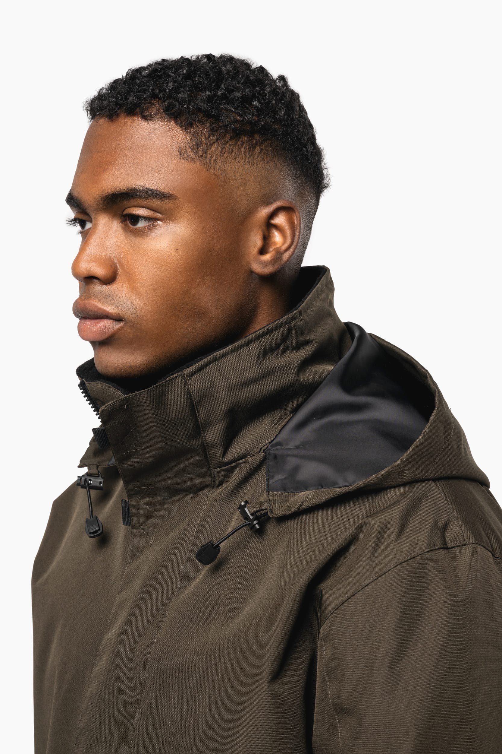 Parka doublure matelassée en situation