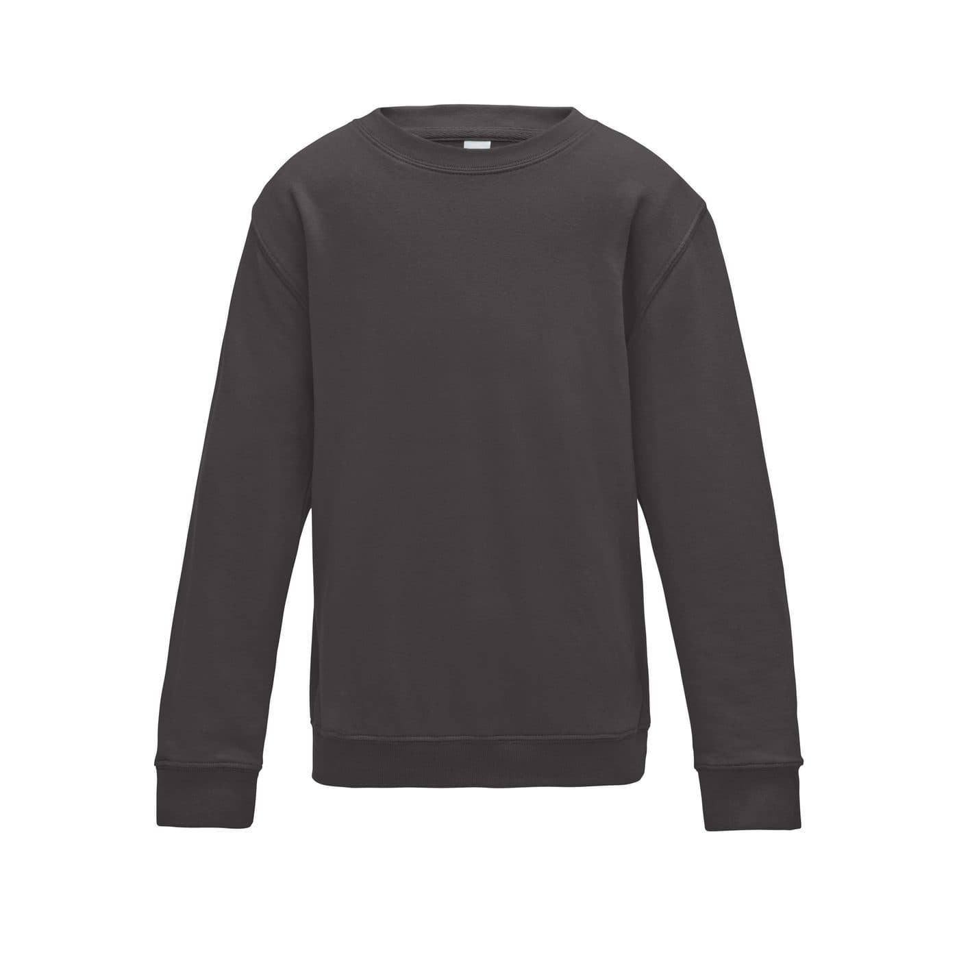 KIDS AWDIS SWEAT coloris Gris charbon