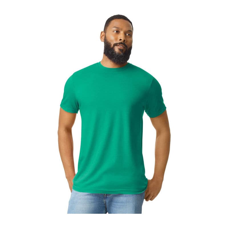 Softstyle® Cvc Adult T-Shirt coloris Gris brume kelly