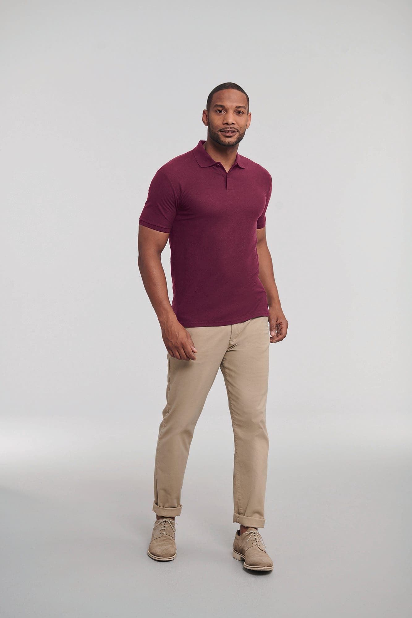 Polo homme Authentic Eco en situation