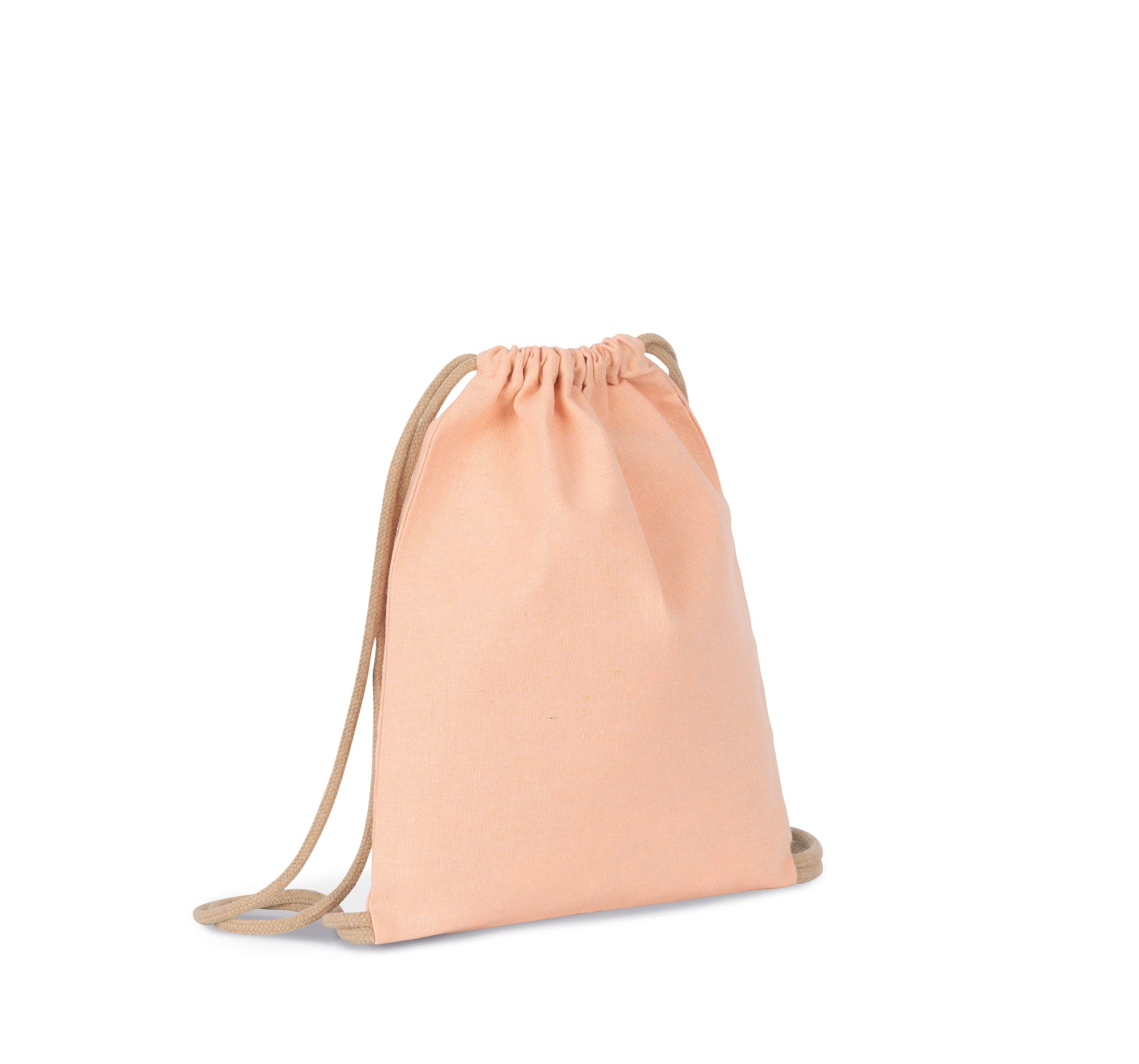 Petit sac à dos recyclé à cordon coulissant - Taille enfant en situation