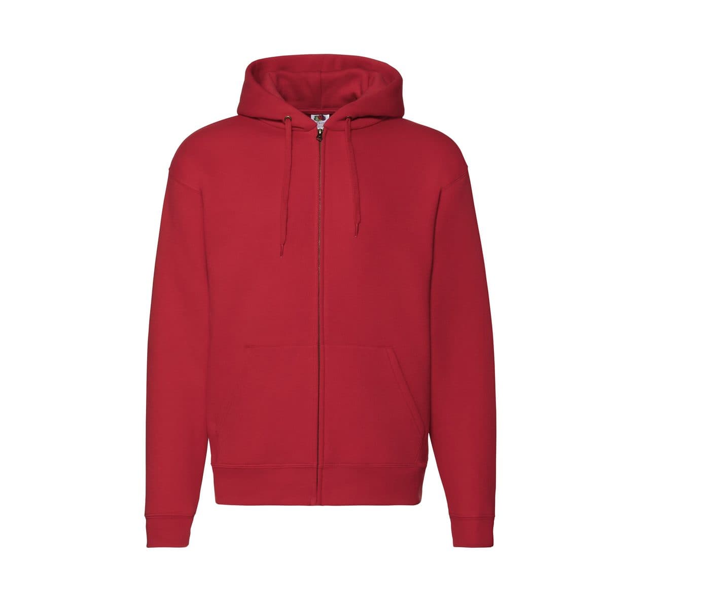 PREMIUM HOODED SWEAT JACKET coloris Rouge