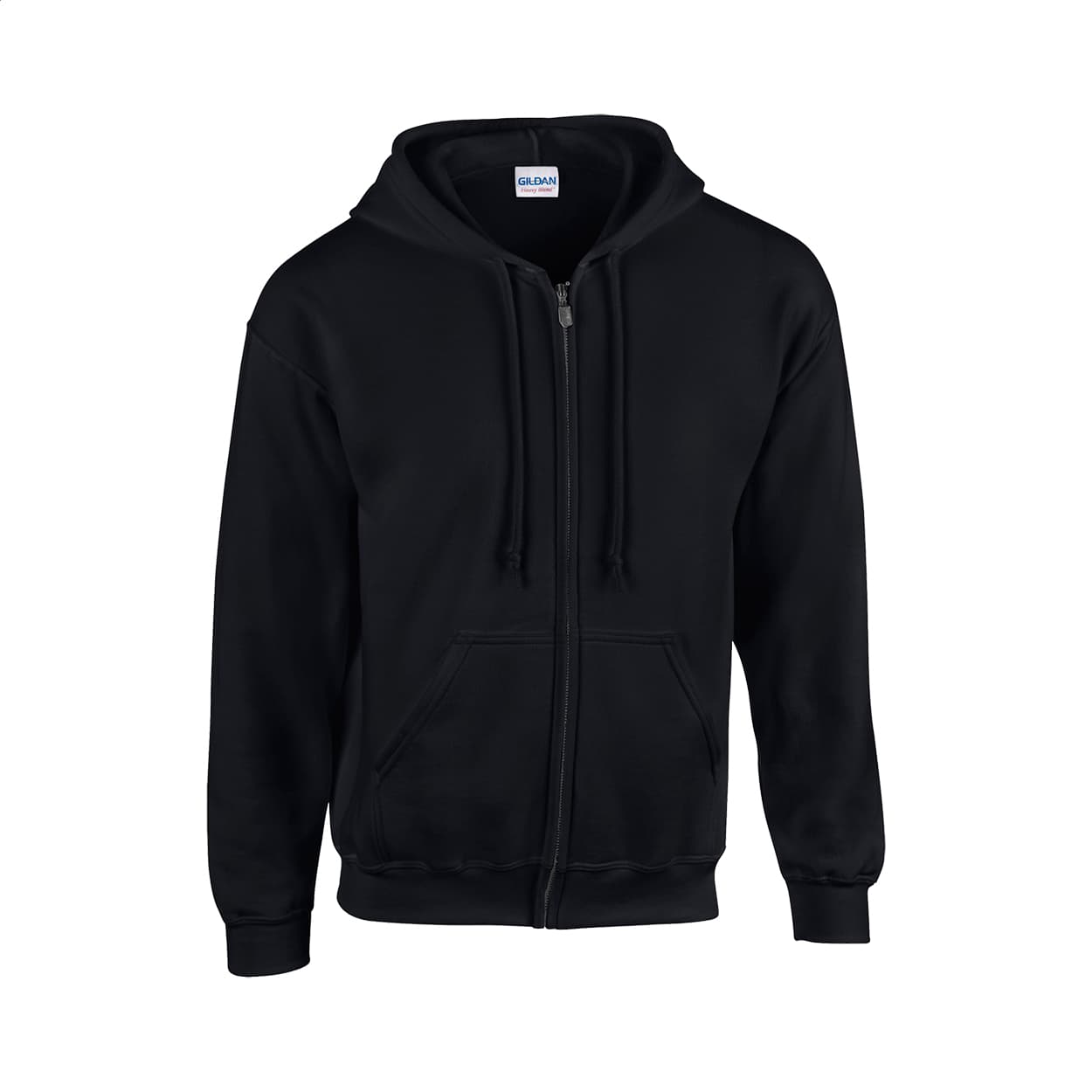 sweat à capuche zippé coloris Noir