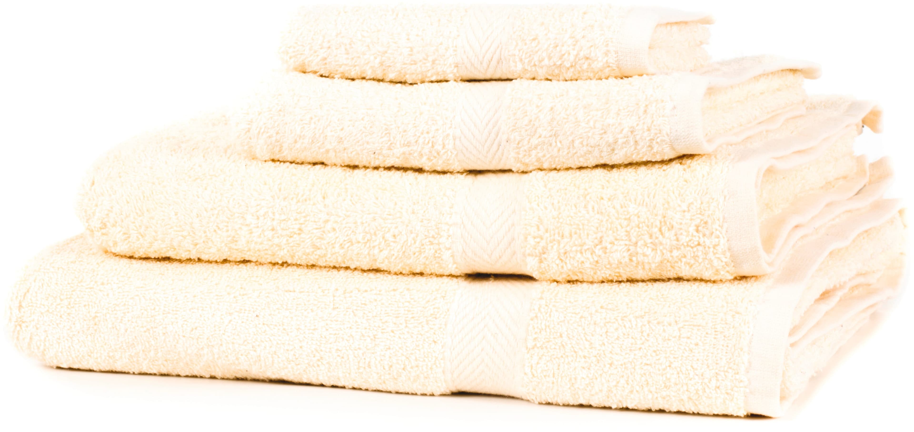 Drap de bain en situation