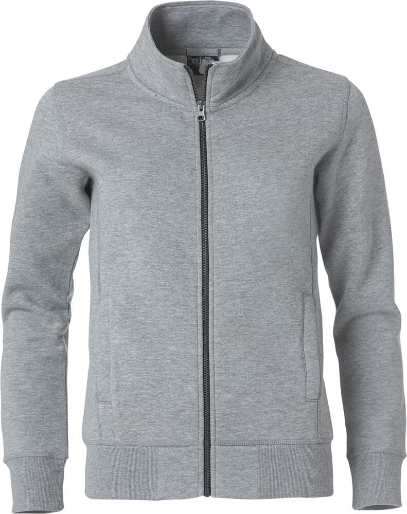 Clique Classic Cardigan coloris Gris chiné
