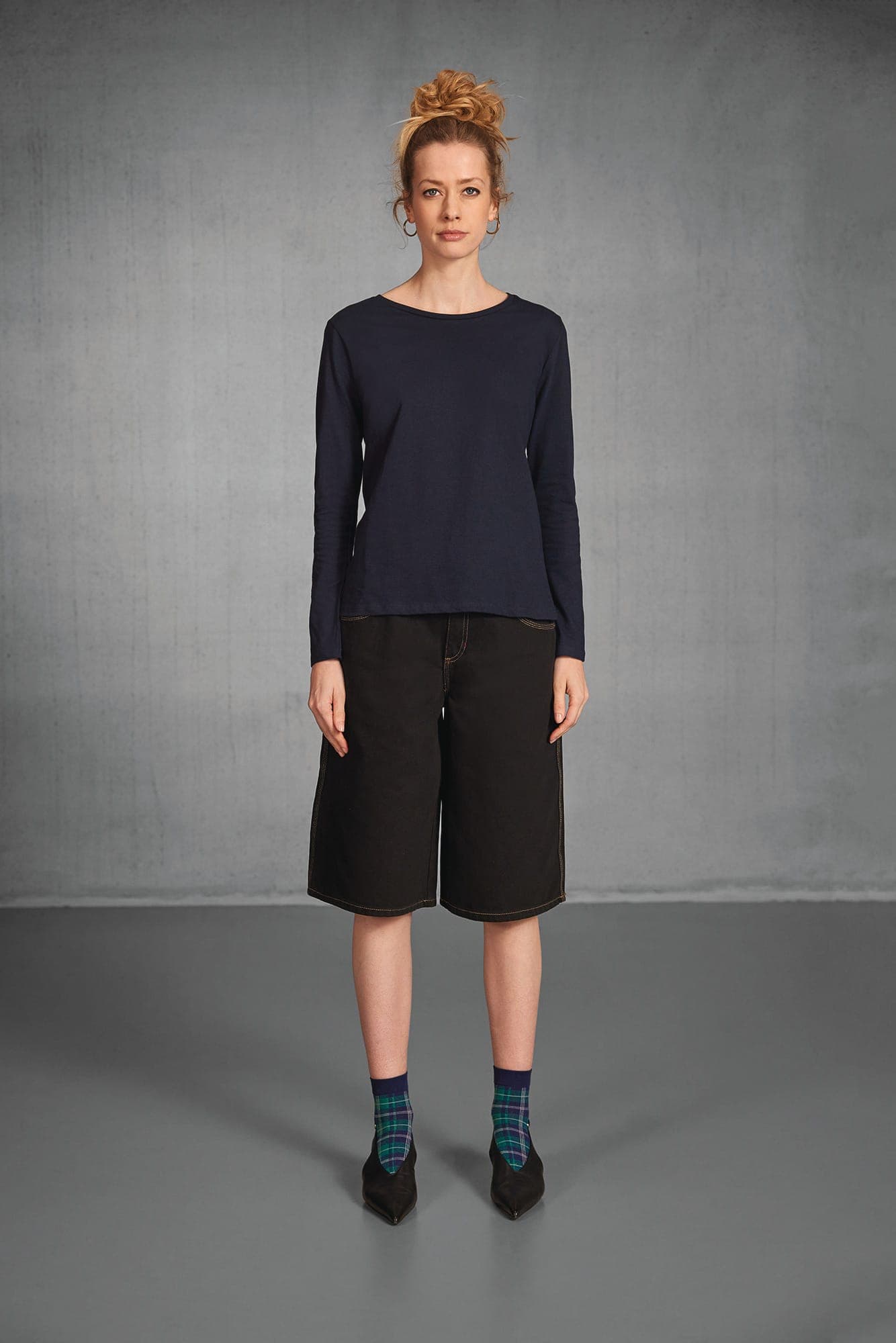 T-shirt manches longues femme #E190 en situation