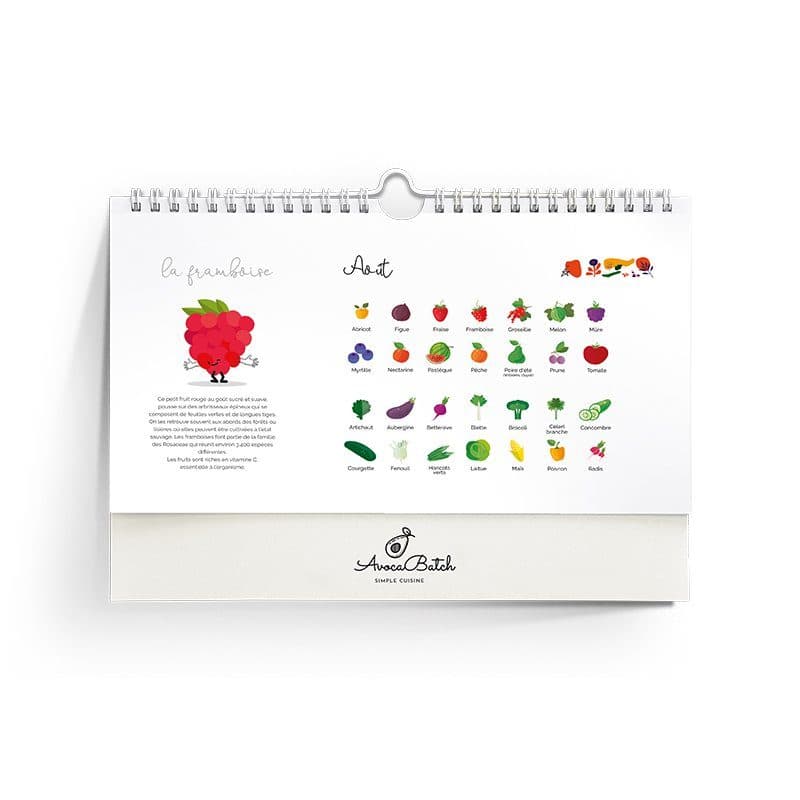 CALENDRIER FRUITS ET LEGUMES DE SAISON en situation