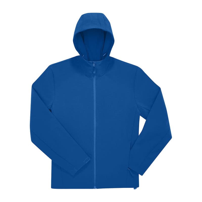B&C Reset 3Lr Hooded Softshell coloris Bleu roi