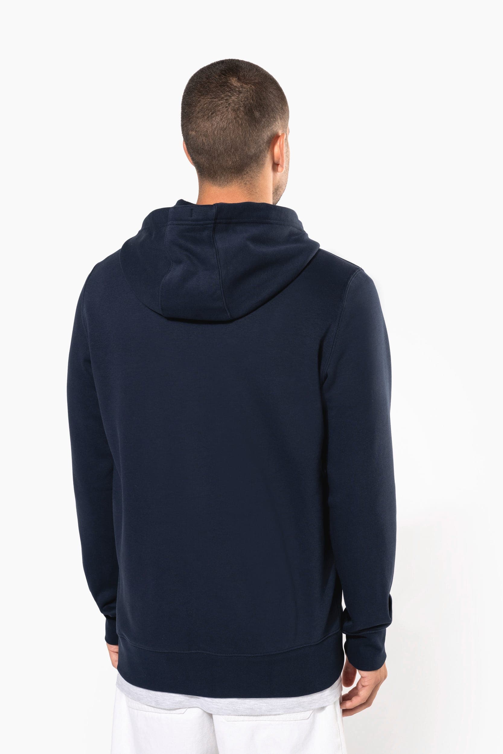 Sweat-shirt zippé capuche homme en situation